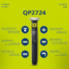 Philips Oneblade QP2724/10 Ξυριστική Μηχανή Προσώπου Επαναφορτιζόμενη / Με Καλώδιο