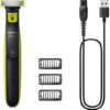 Philips Oneblade QP2724/10 Ξυριστική Μηχανή Προσώπου Επαναφορτιζόμενη / Με Καλώδιο