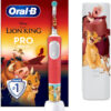 Oral-B Vitality Pro Παιδική Ηλεκτρική Οδοντόβουρτσα με Χρονόμετρο για 3+ Χρονών Lion King & Θήκη Ταξιδιού