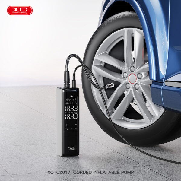 xo-cz017_x5.jpg XO CZ017 Smart Ενσύρματη Αντλία Φουσκώματος 22 Κυλίνδρων
