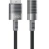 XO NB282 Καλώδιο Γρήγορης Φόρτισης Σιλικόνης 6A Type-C Μαύρο