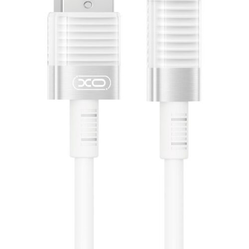 XO NB282 Καλώδιο Γρήγορης Φόρτισης Σιλικόνης 6A Λευκό
