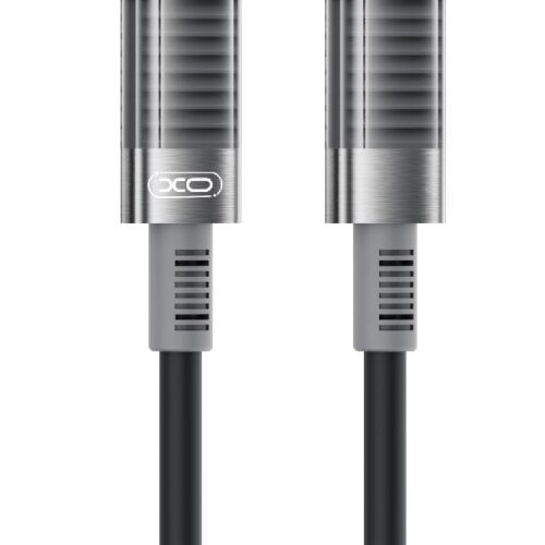 XO NB-Q282A Καλώδιο Σιλικόνης Type-c σε Lightning 30W Μαύρο