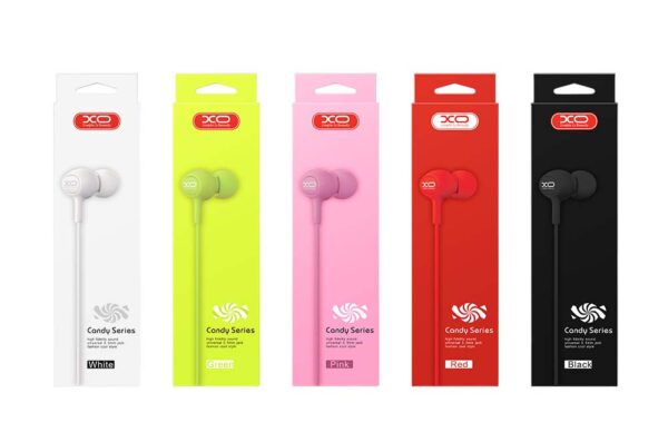 XO S6 Candy Handsfree Μαύρο