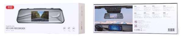 XO XJ06 Smart Καθρέφτης Αυτοκινήτου με Οθόνη 5” & Κάμερα Πορείας