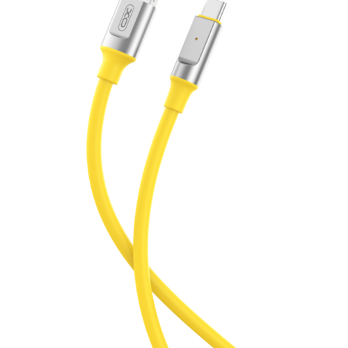 xo251c.png XO NB251 6A Καλώδιο Φόρτισης + Data για Type-C L=1m Κίτρινο