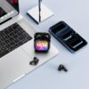 XO X50 Ακουστικά Bluetooth με Λειτουργίες ANC+ENC Dual Mic TWS & Smart LCD Οθόνη