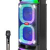 XO F58 Shine Διπλό 6-inch Woofer RGB Bluetooth Ηχείο 40W