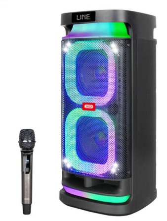XO F58 Shine Διπλό 6-inch Woofer RGB Bluetooth Ηχείο 40W
