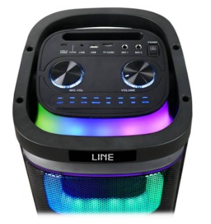 XO F58 Shine Διπλό 6-inch Woofer RGB Bluetooth Ηχείο 40W