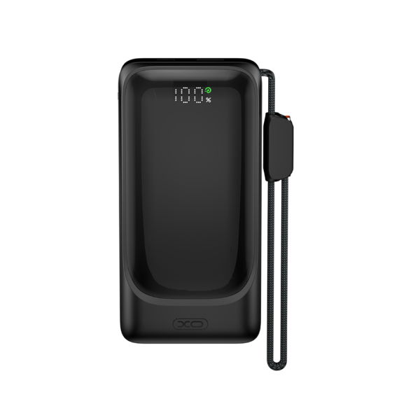 xo_pr282_9_.png XO PR282 Powerbank Ταχείας Φόρτισης 22.5W με Πρίζα & Λουράκι Type-C 10.000mAh
