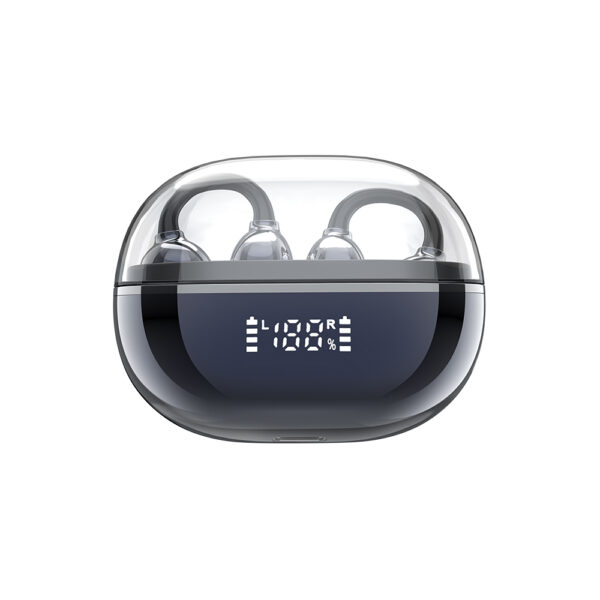 xog43_5_.jpg XO G43 Ακουστικά Bluetooth με Διαφανή Eπιμεταλλωμένο Σχεδιασμό OWS Μπλε