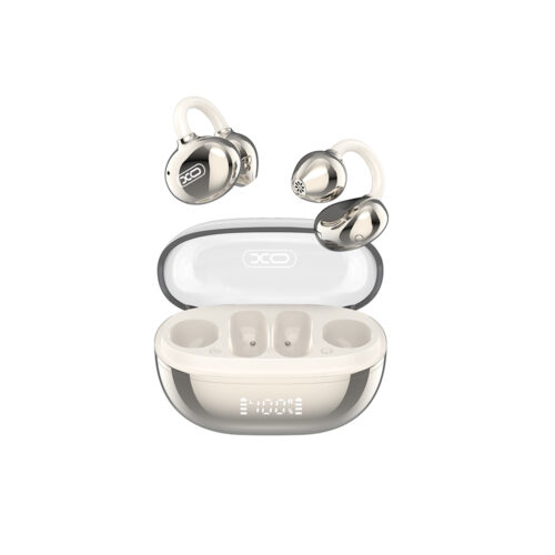 XO G43 Ακουστικά Bluetooth με Διαφανή Επιμεταλλωμένο Σχεδιασμό OWS Χρυσά