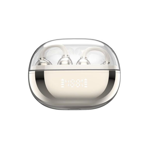 XO G43 Ακουστικά Bluetooth με Διαφανή Επιμεταλλωμένο Σχεδιασμό OWS Χρυσά