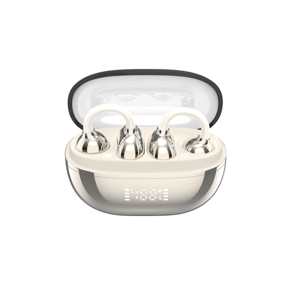 XO G43 Ακουστικά Bluetooth με Διαφανή Επιμεταλλωμένο Σχεδιασμό OWS Χρυσά