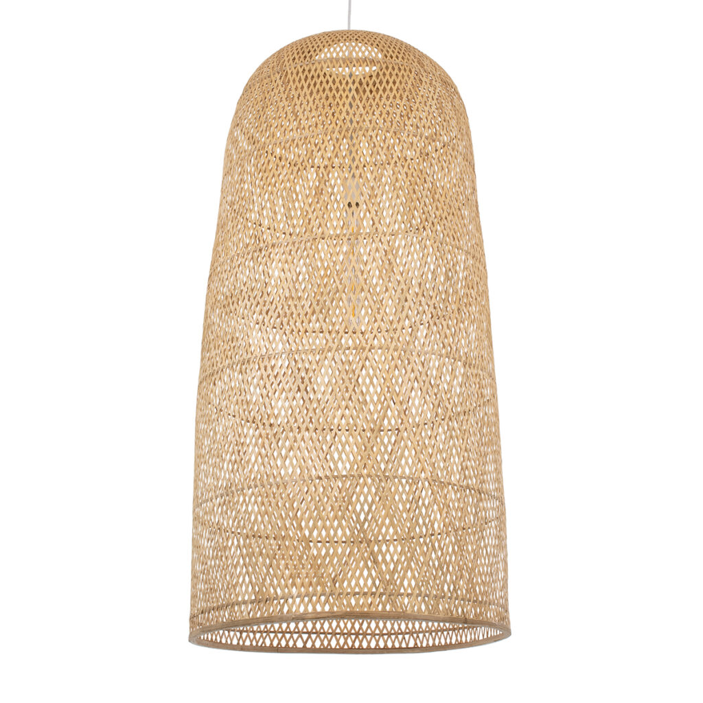 CALERO 00670 Boho Κρεμαστό Φωτιστικό Οροφής με Ντουί 1 x E27 AC 220-240V IP20 - Μπεζ - Μ60 x Π60 x Y120cm