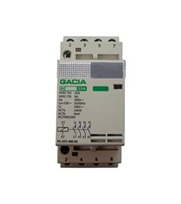 Ρελέ φορτίου GAC 4P 4NO 25A 230V AC HC-4-25-230-4-0