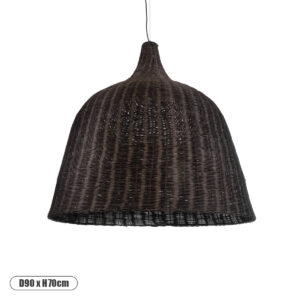 BAHAMAS 01569 Boho Κρεμαστό Φωτιστικό Οροφής με Ντουί 1 x E27 AC 220-240V IP20 - Καφέ - Μ90 x Π90 x Y90cm