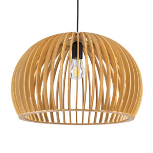 SCANDINAVIA 01699 Boho Κρεμαστό Φωτιστικό Οροφής με Ντουί 1 x E27 AC 220-240V IP20 - Μπεζ - Μ44 x Π44 x Υ28cm