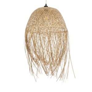 MANILA 01714 Boho Κρεμαστό Φωτιστικό Οροφής με Ντουί 1 x E27 AC 220-240V IP20 - Μπεζ - Μ45 x Π45 x Υ60cm
