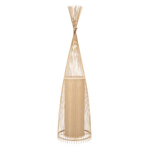 AZORES 01755 Boho Επιδαπέδιο Φωτιστικό με Ντουί 1 x E27 AC 220-240V IP20 - Μπεζ - Μ40 x Π40 x Υ150cm