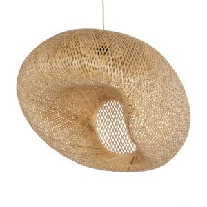 CARIBBEAN 01784 Boho Κρεμαστό Φωτιστικό Οροφής με Ντουί 1 x E27 AC 220-240V IP20 - Μπεζ - Μ82 x Π72 x Υ52cm