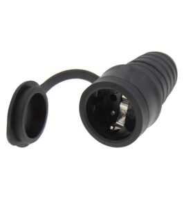 Φις HGI YC-DA-14 σούκο θηλυκό IP44 μαύρο