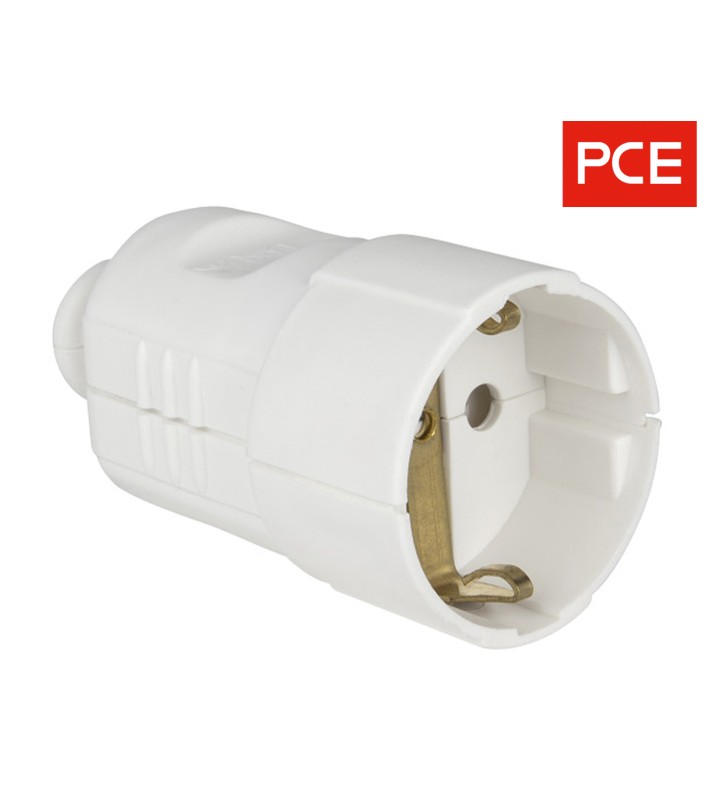 Φις PCE 05148 σούκο θηλυκό IP20 λευκό