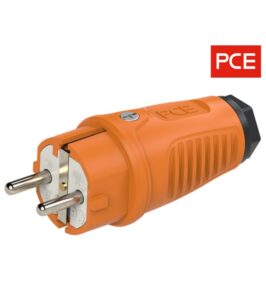 Φις PCE 0511-os σούκο αρσενικό IP54 πορτοκαλί