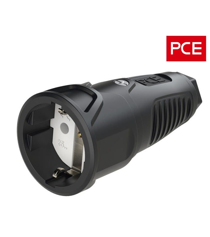 Φις PCE 2510-ss σούκο θηλυκό IP20 μαύρο
