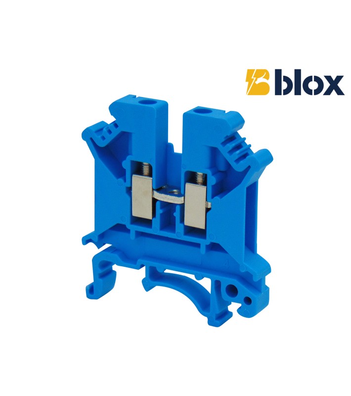 Κλέμα ράγας BLOX CONNECT FJ5N/B 4 mm² ουδετέρου μπλε