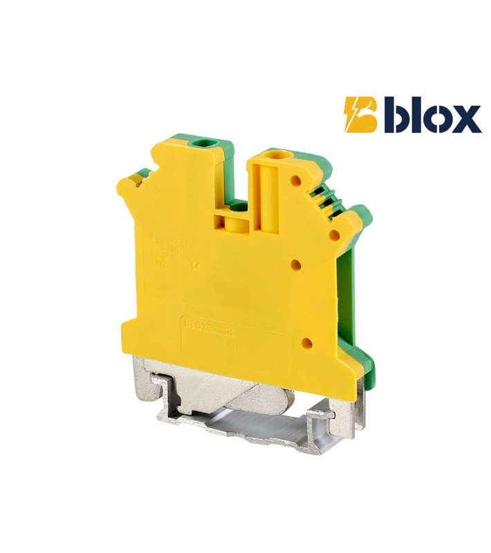 Κλέμα ράγας BLOX CONNECT FJ5N/D 4 mm² γείωσης πράσινο/κίτρινο