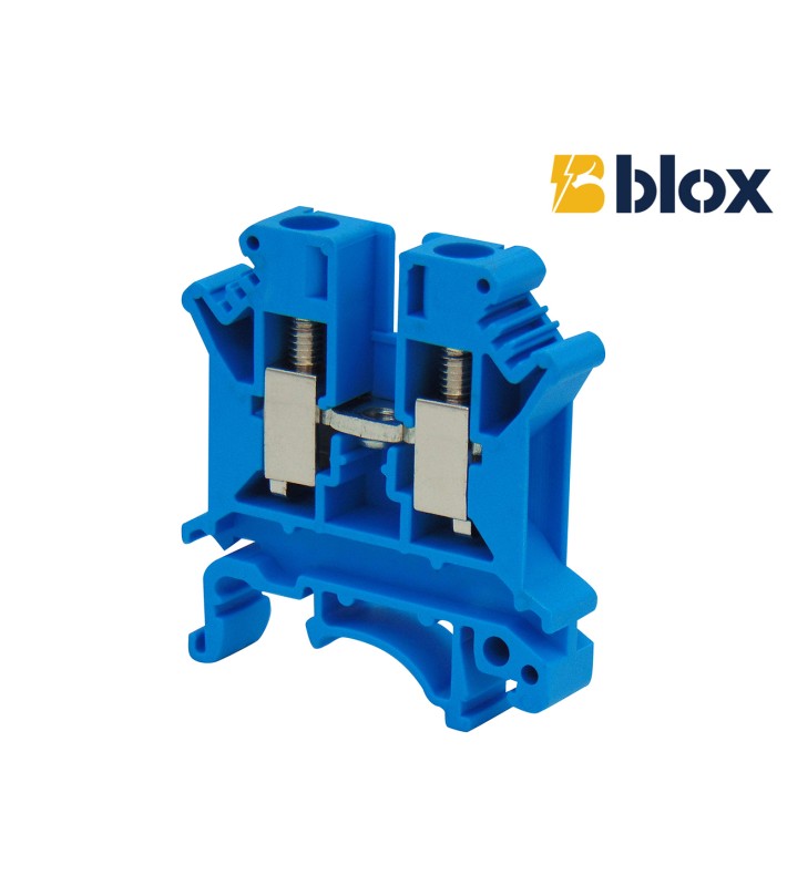 Κλέμα ράγας BLOX CONNECT FJ6N/B 6 mm² ουδετέρου μπλε