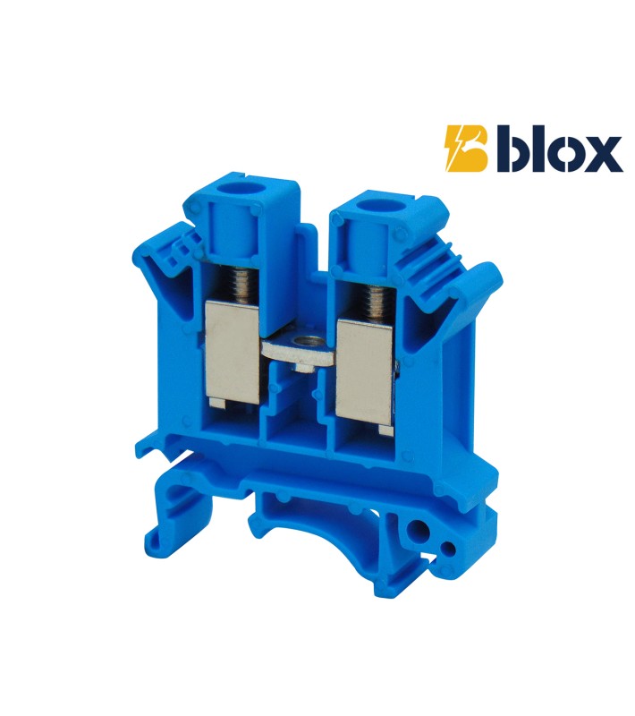 Κλέμα ράγας BLOX CONNECT FJ10N/B 10 mm² ουδετέρου μπλε