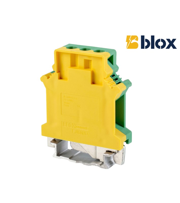 Κλέμα ράγας BLOX CONNECT FJ16N/D 16 mm² γείωσης πράσινο/κίτρινο