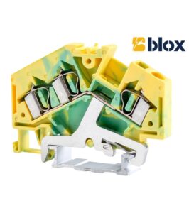 Κλέμα ράγας BLOX CONNECT FJ1-4/D3S 4 mm² γείωσης πράσινο/κίτρινο Screwless