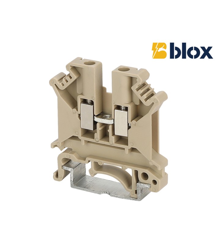 Κλέμα ράγας BLOX CONNECT FJ5N/BN2 4 mm² σύνδεσης μπεζ