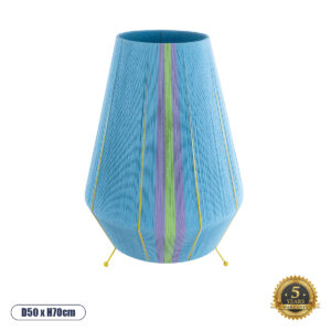 SALERNO 02333 Boho Επιδαπέδιο Φωτιστικό με Ντουί 1 x E27 AC 220-240V IP20 - Πολύχρωμο - Μ50 x Π50 x Υ70cm