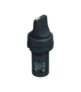 Επιλογικός διακόπτης XND CD25 Φ22 0-1 1NO+1NC μαύρος