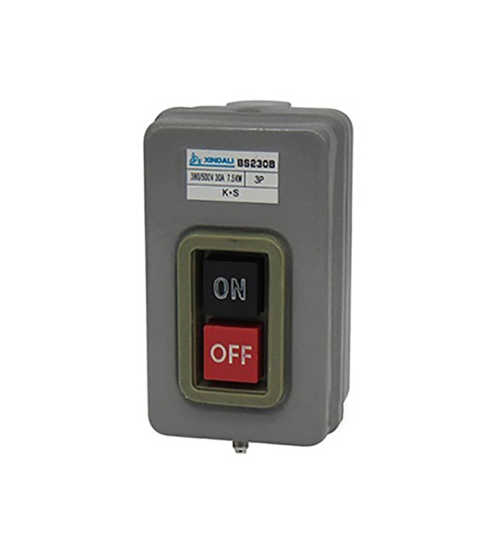 Μπουτονιέρα XND BS230B ON-OFF 3P 30A με συγκράτηση