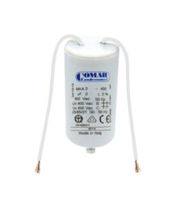 Πυκνωτής COMAR 2μF 450VAC με καλώδιο
