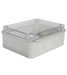 Κουτί διακλάδωσης CET CP1451 150x110x70 mm με βίδες - διάφανο καπάκι