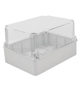 Κουτί διακλάδωσης CET CP1162 190x145x140 mm με βίδες - διάφανο καπάκι
