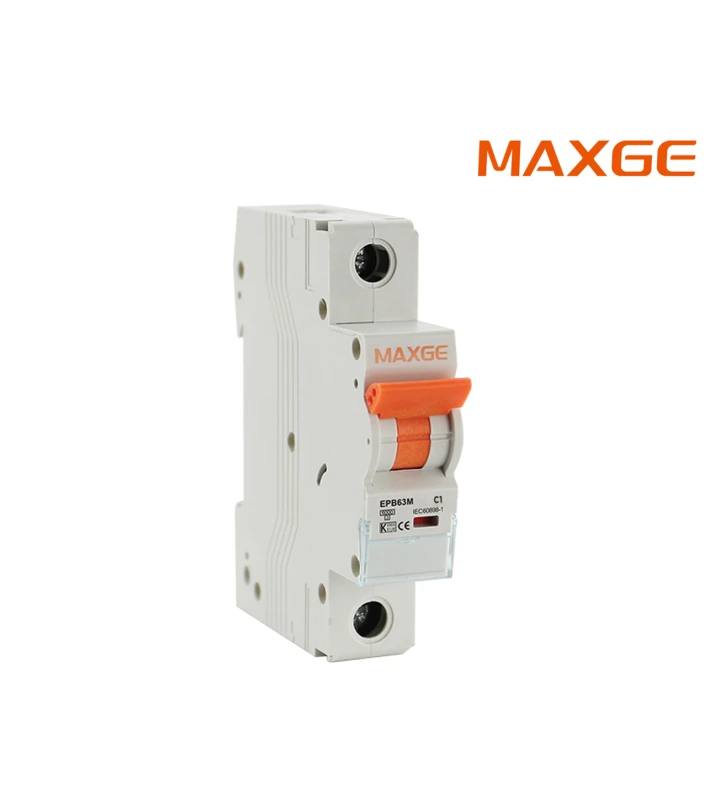 Ασφάλεια MAXGE 1P C1 6kA EPB-63M