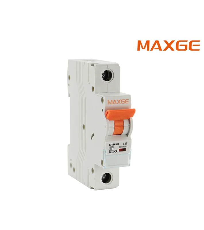 Ασφάλεια MAXGE 1P C25 6kA EPB-63M