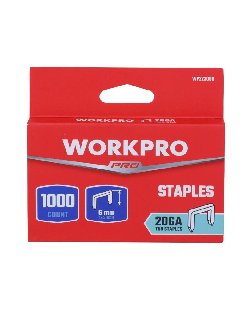 ΚΑΡΦΙΑ ΔΙΧΑΛΑ τύπος T50(20GA) - 12mm (1/2") WP223009 WORKPRO (ΠΑΚΟ 1.000τμχ) (ΚΑΡΤΕΛΑ)