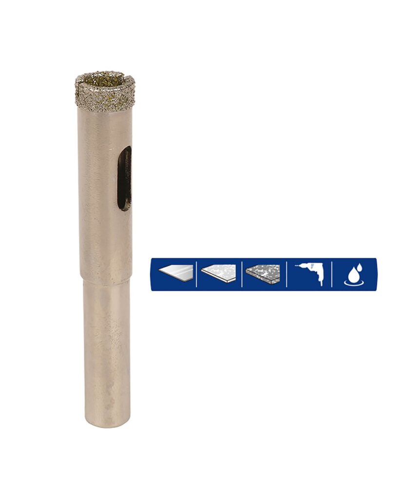 ΤΡΥΠΑΝΙ ΠΛΑΚΙΔΙΩΝ ΔΙΑΜΑΝΤΕ. Φ12mm WP403214 WORKPRO (ΚΑΡΤΕΛΑ)