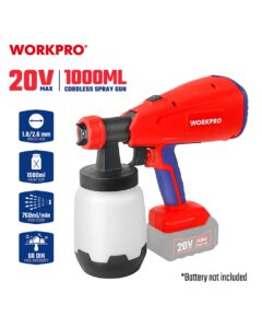 ΕΠΑΝΑΦΟΡΤΙΖΟΜΕΝΟ ΠΙΣΤΟΛΙ ΒΑΦΗΣ 20V-Li SOLO** WP397005 WORKPRO