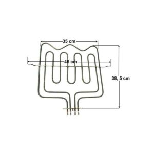 Αντίσταση άνω μέρος κουζίνας BEKO CONTI 262900005 (ΧΩΡΙΣ ΓΕΦΥΡΑ)