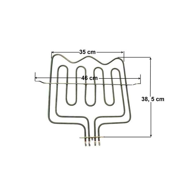 Αντίσταση άνω μέρος κουζίνας BEKO CONTI 262900005 (ΧΩΡΙΣ ΓΕΦΥΡΑ)